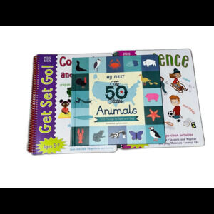 K-1st grade educational books bundle
